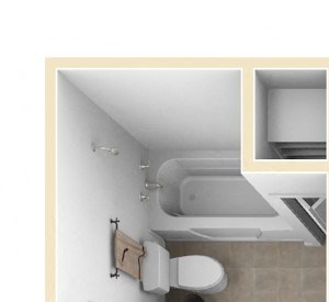 One Bedroom - Expanded Floor Plan One Bedroom - Expanded Floor Plan at Walnut Trail Apartments, Michigan, 49002